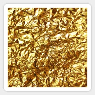 Golden wrapper Sticker